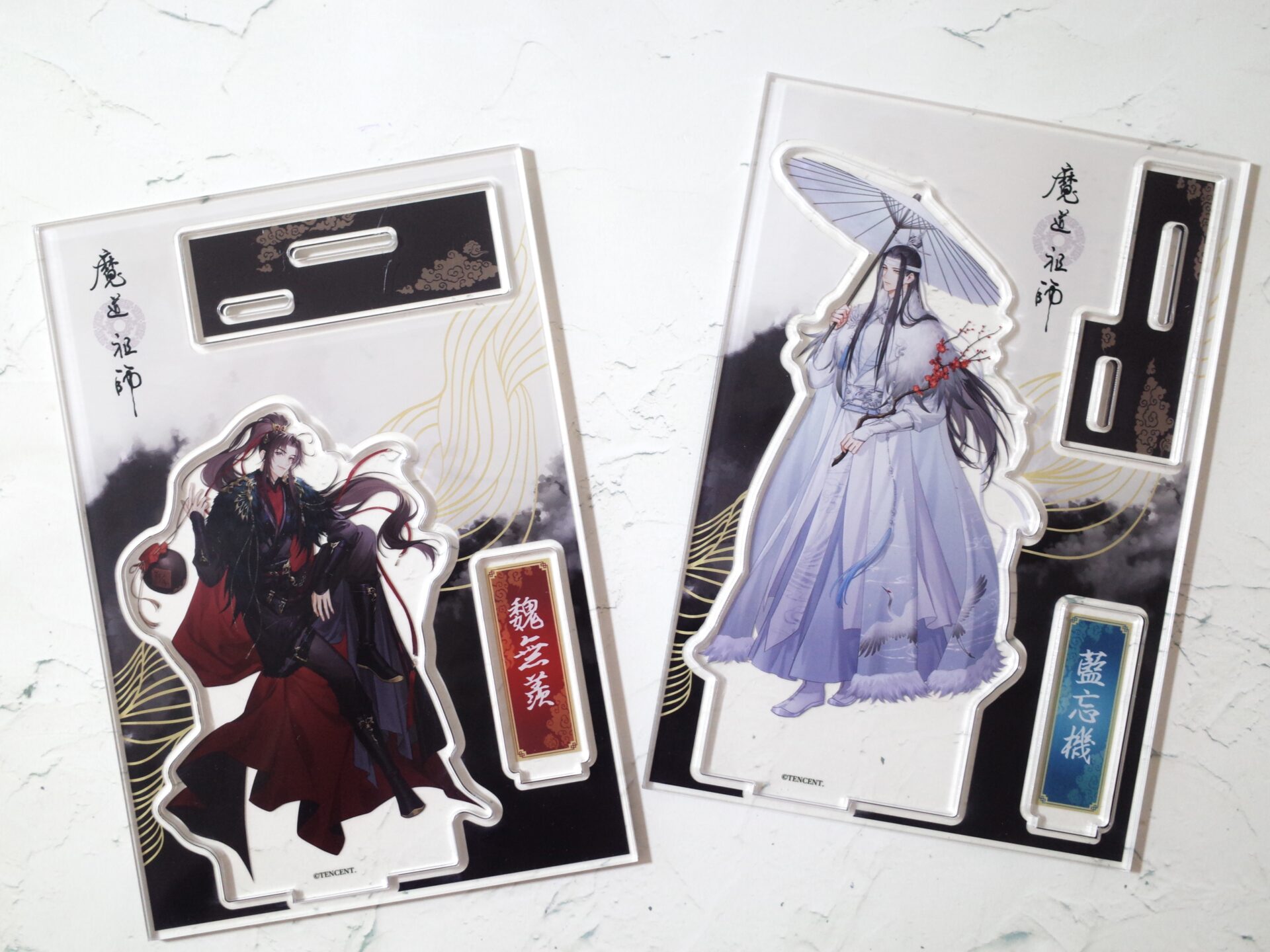 魔道祖師の100均アクスタを買ってみた！ランダムで忘羨を揃えるのは